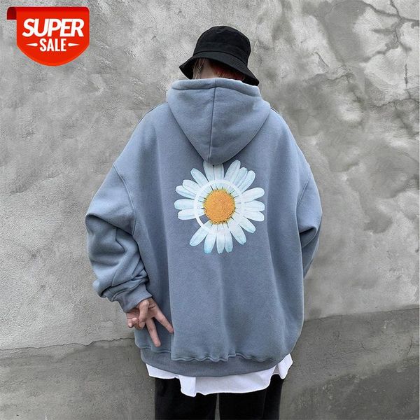 hooded sweater men's trendy brand chrysanthemum spring and autumn couple wear pullover jacket korean version of the trend loose daisy #, Black
hooded sweater men's trendy brand chrysanthemum spring and autumn couple wear pullover jacket korean version of the trend loose daisy #, Black