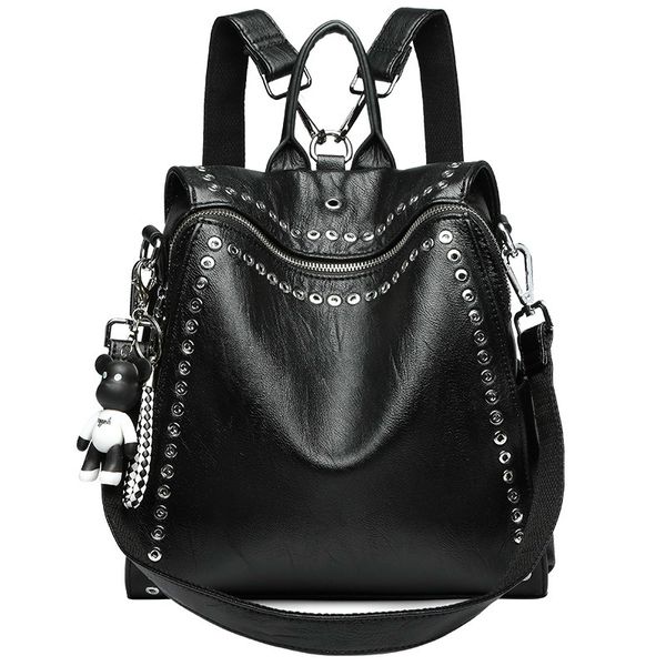 gagacia fashion womens backpack genuine leather personality rivet backpack women anti-theft travel bags teenage girls mochila
gagacia fashion womens backpack genuine leather personality rivet backpack women anti-theft travel bags teenage girls mochila