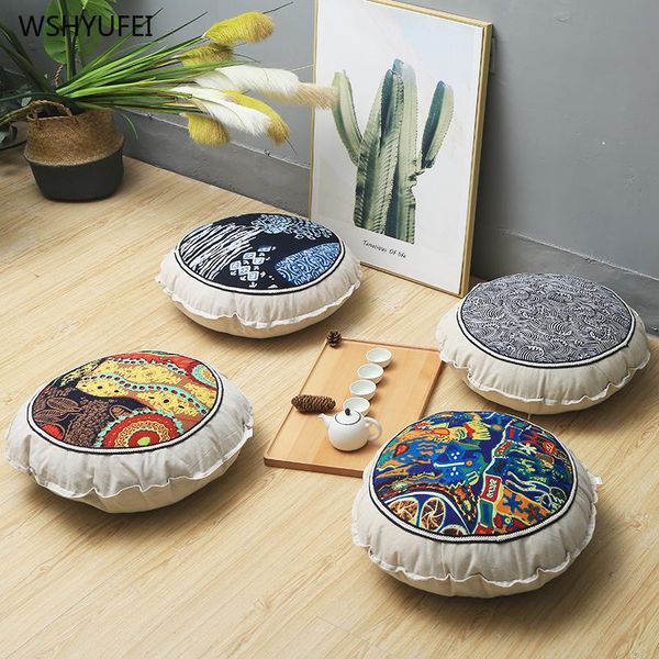 cushion/decorative pillow cotton and linen round large bay window balcony yoga mat thickening meditation tea removable washable cushion
cushion/decorative pillow cotton and linen round large bay window balcony yoga mat thickening meditation tea removable washable cushion