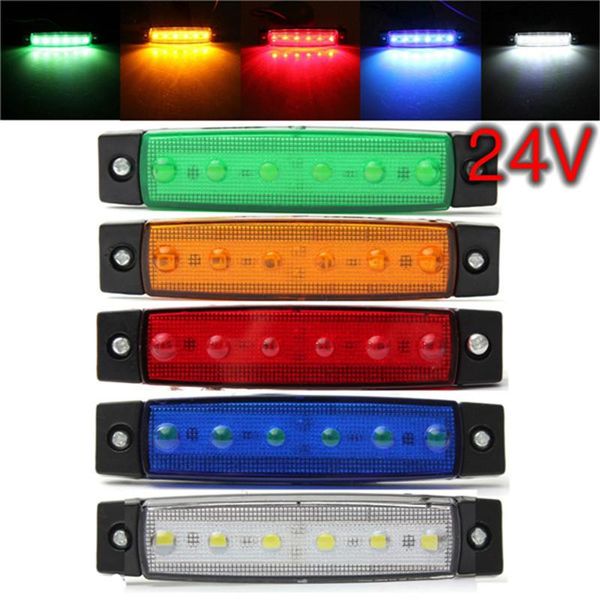 car headlights 1piece brand dc 24v 6 smd led bus truck trailer lorry side marker indicator light lamp lights sell
car headlights 1piece brand dc 24v 6 smd led bus truck trailer lorry side marker indicator light lamp lights sell