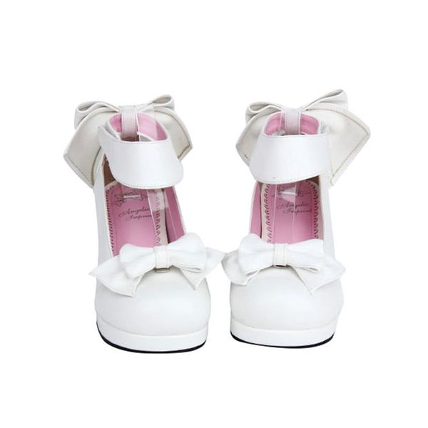 boots princess sweet lolita shoes in the spring and autumn period with bow maid pu9860a, Black
boots princess sweet lolita shoes in the spring and autumn period with bow maid pu9860a, Black