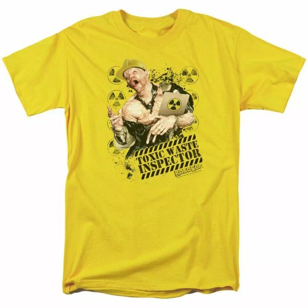 robocop toxic waste inspector t shirt mens licensed movie tee yellow, White;black
robocop toxic waste inspector t shirt mens licensed movie tee yellow, White;black