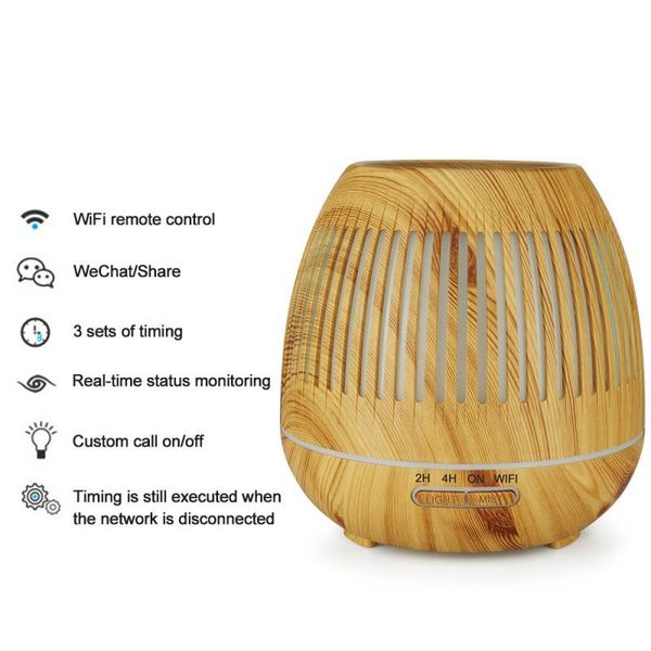 smart home control 400ml ultrasonic air diffuser oil humidifier dc24v tuya app night light
smart home control 400ml ultrasonic air diffuser oil humidifier dc24v tuya app night light
