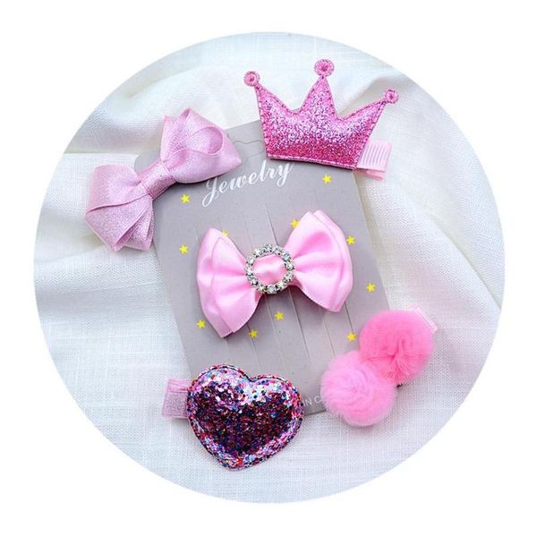 hair accessories 5pcs/set baby girls bow hairpins clip for barrettes flower headdress children princess headwear, Slivery;white
hair accessories 5pcs/set baby girls bow hairpins clip for barrettes flower headdress children princess headwear, Slivery;white