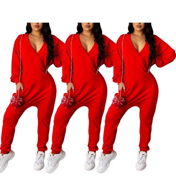 gym clothing 2021 women jumpsuit red loose bodysuit outfit sport lady cloth autum casual knit rib bodycon fitness playsuit, White;black
gym clothing 2021 women jumpsuit red loose bodysuit outfit sport lady cloth autum casual knit rib bodycon fitness playsuit, White;black