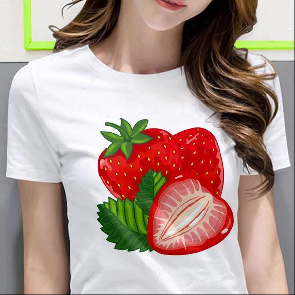women t shirt vogue cute strawberry apple print fashion casual white summer harajuku short sleeve
women t shirt vogue cute strawberry apple print fashion casual white summer harajuku short sleeve