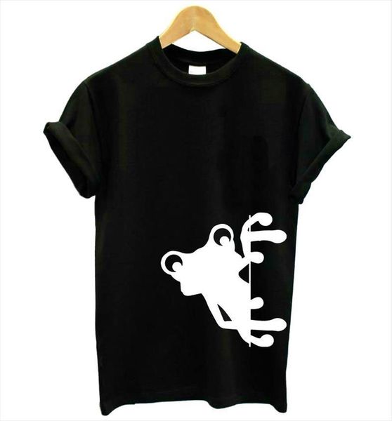 peeking frog looking out mens t shirt and women womens cotton casual funny for lady yong girl tee drop, White;black
peeking frog looking out mens t shirt and women womens cotton casual funny for lady yong girl tee drop, White;black