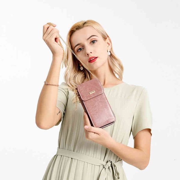 2021 new mobile phone bag multi function large capacity long wallet fashion one shoulder chain zero female, Red;black
2021 new mobile phone bag multi function large capacity long wallet fashion one shoulder chain zero female, Red;black