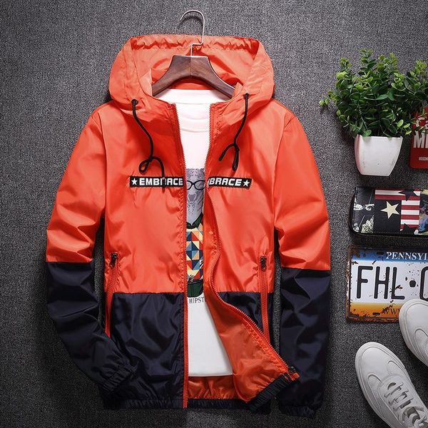 men's jackets jacket colorful spring autumn thin patchwork hood coat slim fit brand clothing s~4xl ulce, Black;brown
men's jackets jacket colorful spring autumn thin patchwork hood coat slim fit brand clothing s~4xl ulce, Black;brown