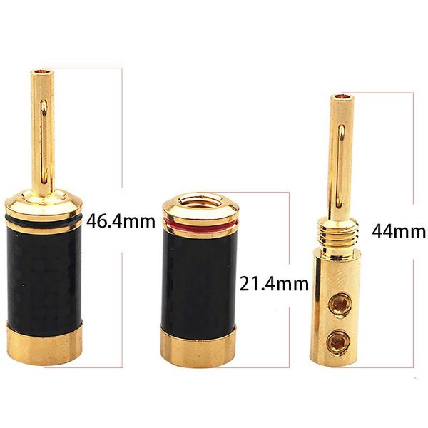 smart power plugs carbon fiber gold-plated audio plug welding main speaker
smart power plugs carbon fiber gold-plated audio plug welding main speaker