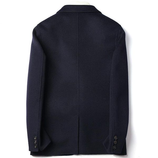 men's wool & blends 2021 100% coat double-sided jacket casual blazer mens overcoat korean coats d-20-1617 kj3017, Black
men's wool & blends 2021 100% coat double-sided jacket casual blazer mens overcoat korean coats d-20-1617 kj3017, Black