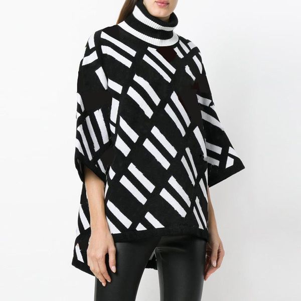 women's sweater designer clothing spring and autumn letter high collar fashion products lapel clothes pullover short sleeve, White;black
women's sweater designer clothing spring and autumn letter high collar fashion products lapel clothes pullover short sleeve, White;black