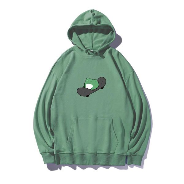 women's hoodies & sweatshirts autumn skateboard frog oversize hoodie men and women harajuku thin pullover couple korean style streetwea, Black
women's hoodies & sweatshirts autumn skateboard frog oversize hoodie men and women harajuku thin pullover couple korean style streetwea, Black