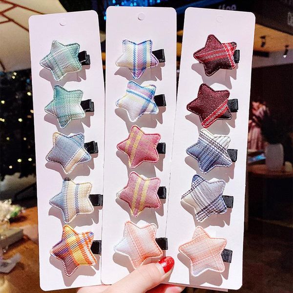 hair accessories korean jk style clip for girls fabric lattice star hairpins duckbill broken clips baby headware, Slivery;white
hair accessories korean jk style clip for girls fabric lattice star hairpins duckbill broken clips baby headware, Slivery;white