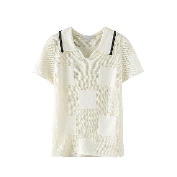women's t-shirt spring summer slim solid pullover jacket short sleeve thin sweet woman tshirts, White
women's t-shirt spring summer slim solid pullover jacket short sleeve thin sweet woman tshirts, White