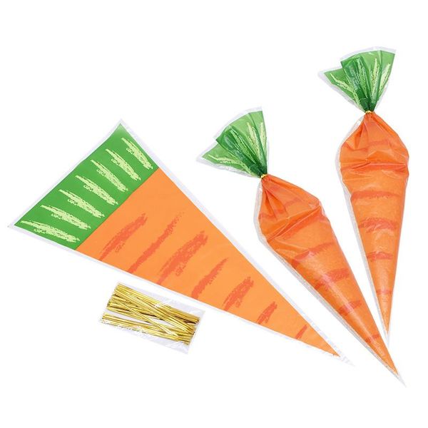 20pcs carrot design plastic bags easter candy cookie wedding birthday favors package bag party supplies storage gift wrap
20pcs carrot design plastic bags easter candy cookie wedding birthday favors package bag party supplies storage gift wrap
