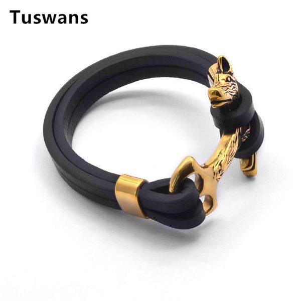 charm bracelets gold color stainless steel wolf modeling for men punk personality bracelets&bangle vintage fashion jewelry gifts, Golden;silver
charm bracelets gold color stainless steel wolf modeling for men punk personality bracelets&bangle vintage fashion jewelry gifts, Golden;silver