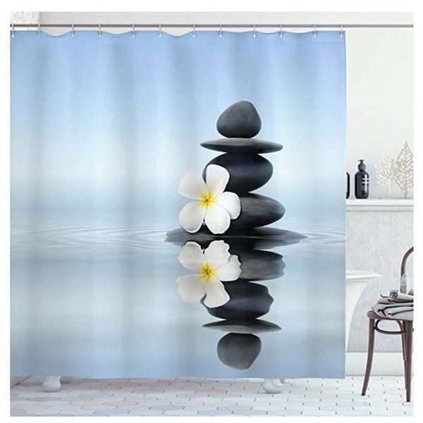 shower curtains spa curtain, massage stones with frangipani plumera reflection on the waters, cloth fabric bathroom decor set, black
shower curtains spa curtain, massage stones with frangipani plumera reflection on the waters, cloth fabric bathroom decor set, black