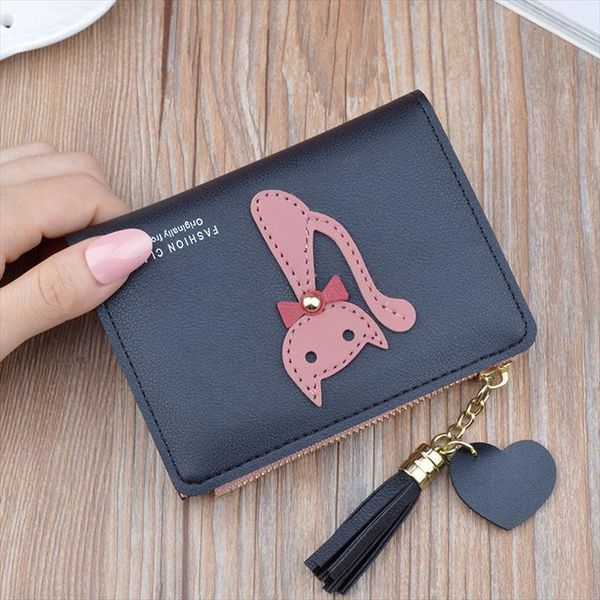 girls small wallet womens short student coin purse ms lady korean fashion multifunction zipper tassel cute, Red;black
girls small wallet womens short student coin purse ms lady korean fashion multifunction zipper tassel cute, Red;black