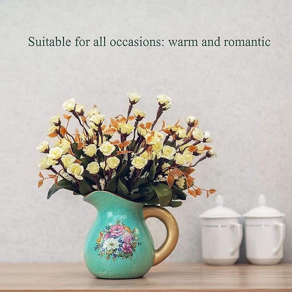 artificial roses bouquet,for home office wedding 4 bunchesof flowers decorative & wreaths
artificial roses bouquet,for home office wedding 4 bunchesof flowers decorative & wreaths