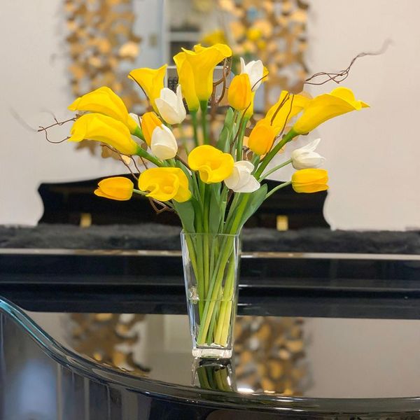 decorative flowers & wreaths real touch calla lily artificial bouquet for wedding bridal home flower decoration floral arrangement
decorative flowers & wreaths real touch calla lily artificial bouquet for wedding bridal home flower decoration floral arrangement