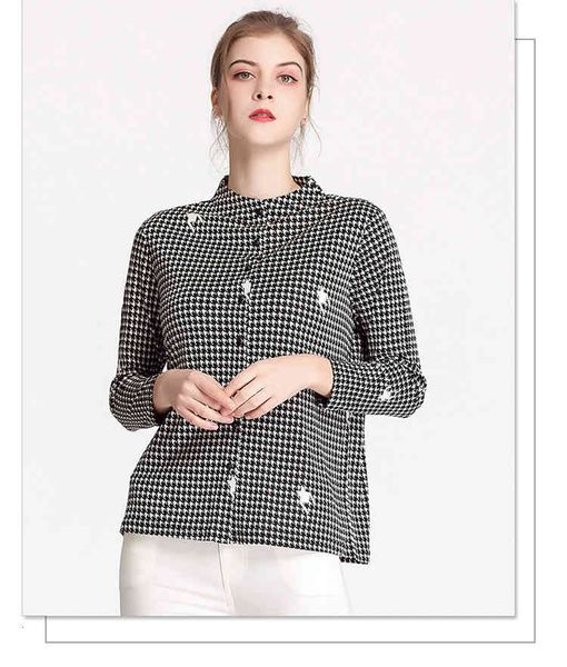 Men's Shirts Long Collar Fashion Shirt Stand 100% Sleeves Silk Blouse Women's Tops Jfpmg GXI8, White;black
Men's Shirts Long Collar Fashion Shirt Stand 100% Sleeves Silk Blouse Women's Tops Jfpmg GXI8, White;black