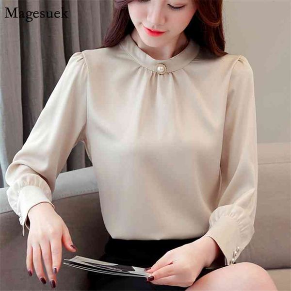 long sleeve women blouses o-neck casual white chiffon shirts plus size solid blusas de mujer 1418 210512
long sleeve women blouses o-neck casual white chiffon shirts plus size solid blusas de mujer 1418 210512