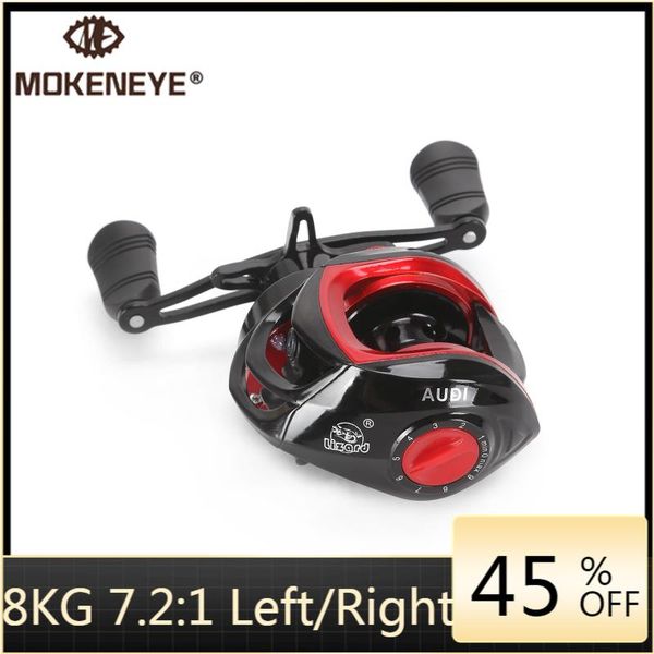 max drag 7.2:1 baitcasting fishing reel bait casting stainless steel handle line spool saltwater carretilha de pesca reels
max drag 7.2:1 baitcasting fishing reel bait casting stainless steel handle line spool saltwater carretilha de pesca reels