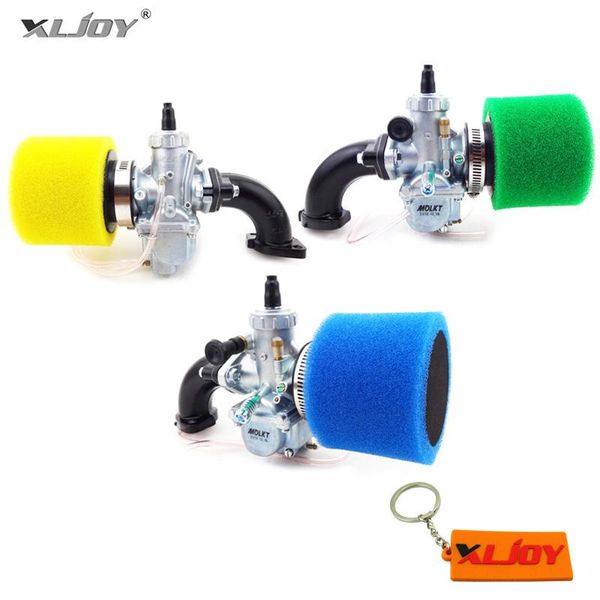 molkt 26mm carburetor carb+45mm air filter+26mm manifold intake pipe+gasket for 125cc 140cc 150cc lifan yx ssr pit dirt bike motorcycle fuel
molkt 26mm carburetor carb+45mm air filter+26mm manifold intake pipe+gasket for 125cc 140cc 150cc lifan yx ssr pit dirt bike motorcycle fuel