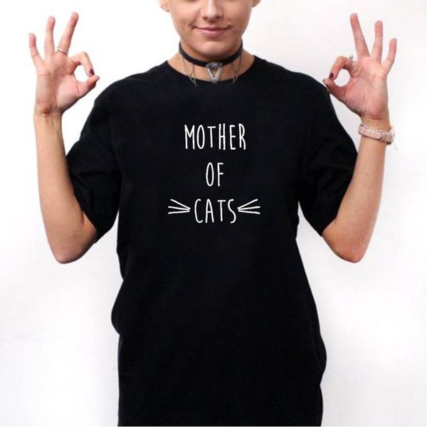 women's t-shirt mother of cats cute tshirt women short sleeve o-neck cotton tee shirt femme black white loose t top
women's t-shirt mother of cats cute tshirt women short sleeve o-neck cotton tee shirt femme black white loose t top