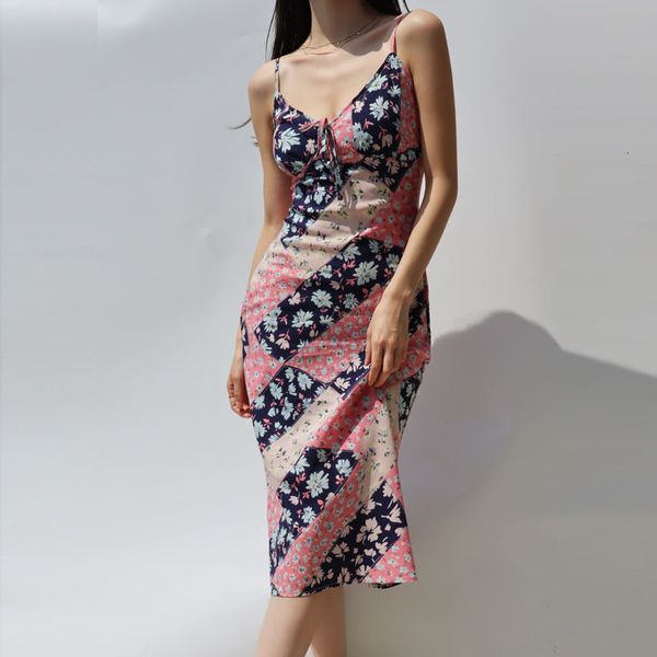 women's knits & tees slim v neck women suspender dress summer sleeveless floral print waist midi french style holiday y6qy, White
women's knits & tees slim v neck women suspender dress summer sleeveless floral print waist midi french style holiday y6qy, White