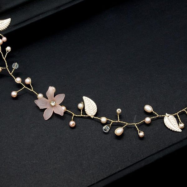 hair clips & barrettes bride band wedding women bridal headband pink pearl decoration accessories 97qf, Golden;silver 
hair clips & barrettes bride band wedding women bridal headband pink pearl decoration accessories 97qf, Golden;silver