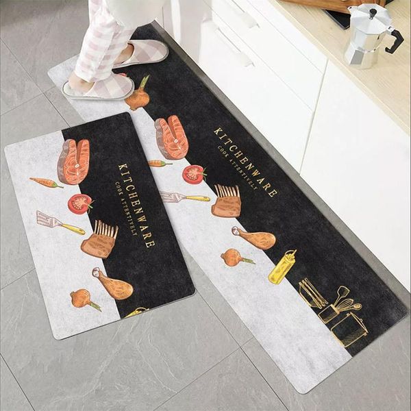 bath mats 2pcs/set 3d printed kitchen mat sets simple household long strip foot pad water absorption bathroom door carpet
bath mats 2pcs/set 3d printed kitchen mat sets simple household long strip foot pad water absorption bathroom door carpet