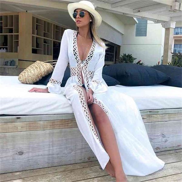 bikini cover-ups kimono cardigan hollow out summer dress white tunic women beach wear swim suit cover up q964 210714
bikini cover-ups kimono cardigan hollow out summer dress white tunic women beach wear swim suit cover up q964 210714