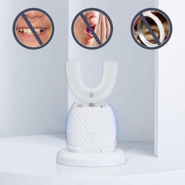 smart electric toothbrush ultrasonic u shaped tooth brush ipx7 waterproof 4 mode 360 degree automatic timer mouth teeth cleaning
smart electric toothbrush ultrasonic u shaped tooth brush ipx7 waterproof 4 mode 360 degree automatic timer mouth teeth cleaning