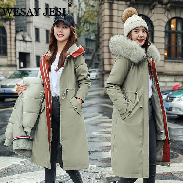 women's down & parkas winter jacket women hooded parka padded warm woman clothes fur collar commute simple elegant coat streetwea, Black
women's down & parkas winter jacket women hooded parka padded warm woman clothes fur collar commute simple elegant coat streetwea, Black