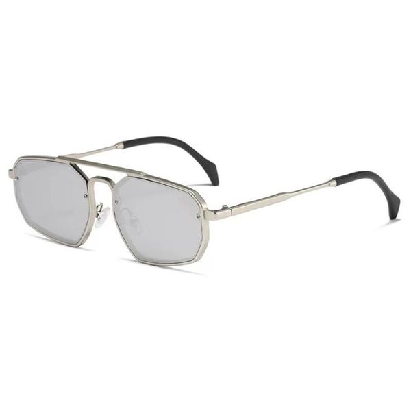 sunglasses 2022 punk style double beam men's irregular small frame square all-metal mirror glasses men, White;black
sunglasses 2022 punk style double beam men's irregular small frame square all-metal mirror glasses men, White;black