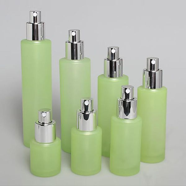 storage bottles & jars 100ml glass lotion pump bottle green frosted package, perfume
storage bottles & jars 100ml glass lotion pump bottle green frosted package, perfume
