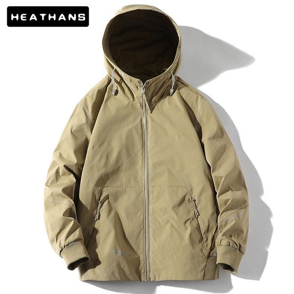 men's jackets 2021 jacket hoodie zipper coat spring autumn casual solid color hooded male korean outwear slim clothes m-4xl, Black;brown
men's jackets 2021 jacket hoodie zipper coat spring autumn casual solid color hooded male korean outwear slim clothes m-4xl, Black;brown