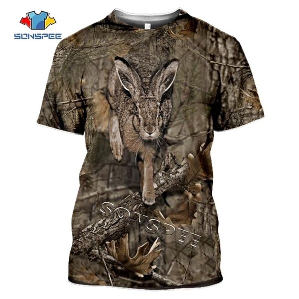 sonspee summer casual men t shirts camo hunting animals rabbit 3d t-shirt fashion streetwear women pullover short sleeve tee 210716, White;black
sonspee summer casual men t shirts camo hunting animals rabbit 3d t-shirt fashion streetwear women pullover short sleeve tee 210716, White;black