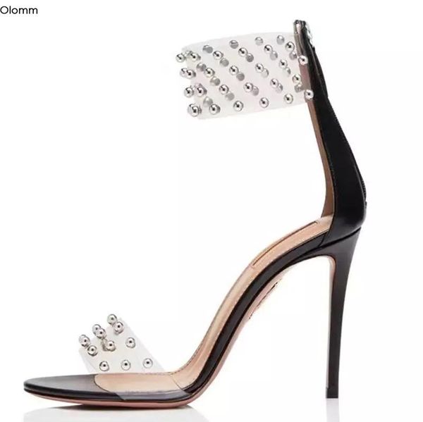 olomm fashion women sandals stiletto high heel open toe gorgeous 5 colors party shoes us plus size 4-.5, Black
olomm fashion women sandals stiletto high heel open toe gorgeous 5 colors party shoes us plus size 4-.5, Black