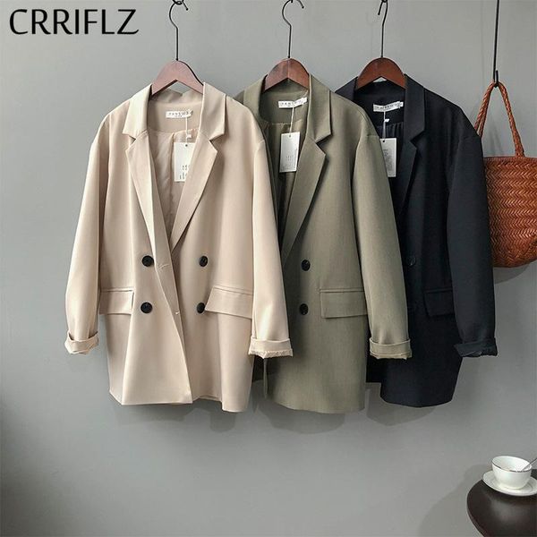 women's suits & blazers spring double streated casual blazer women notched pocket suit coat 2021 crriflz, White;black
women's suits & blazers spring double streated casual blazer women notched pocket suit coat 2021 crriflz, White;black