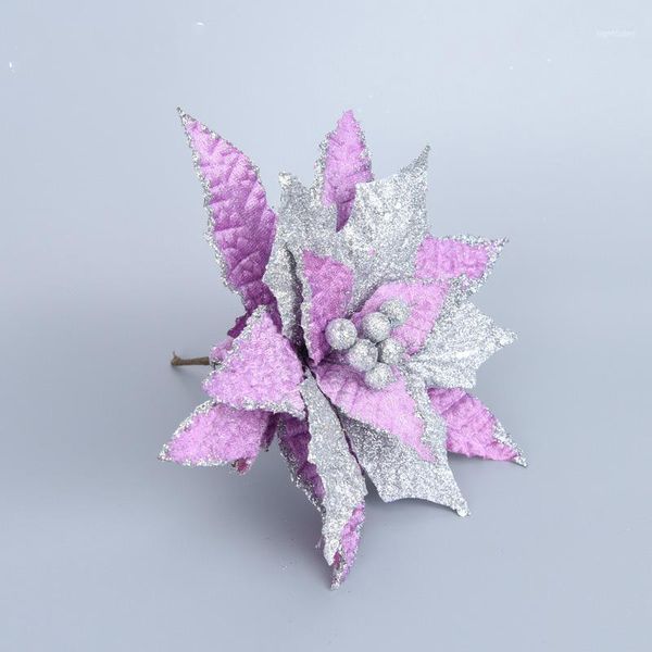 christmas decorations 5pcs fancy cuttings artificial lavender flowers glitter poinsettia home ornaments festivals tree decor party supplies1
christmas decorations 5pcs fancy cuttings artificial lavender flowers glitter poinsettia home ornaments festivals tree decor party supplies1