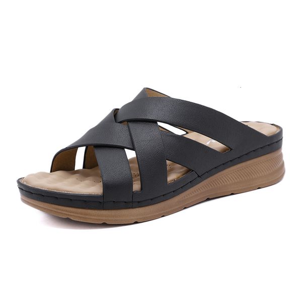 slippers indoor women summer shoes woman heels platform sandals woven wedges sliders ladies the beach r0aq, Black
slippers indoor women summer shoes woman heels platform sandals woven wedges sliders ladies the beach r0aq, Black
