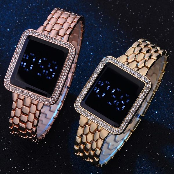 wristwatches watch for women business fashion watches electronic clock stainless steel band casual dress wrist crystal relogio feminino f5, Slivery;brown
wristwatches watch for women business fashion watches electronic clock stainless steel band casual dress wrist crystal relogio feminino f5, Slivery;brown