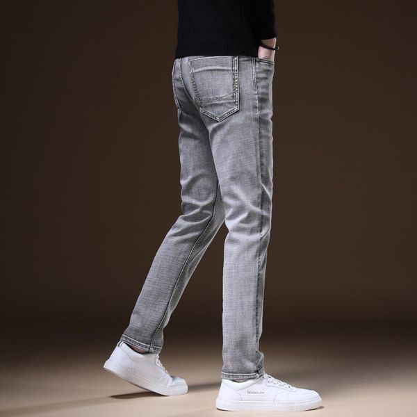 men's jeans 2021 autumn and winter men's business casual black gray fashion straight stretch denim trousers men, Blue
men's jeans 2021 autumn and winter men's business casual black gray fashion straight stretch denim trousers men, Blue