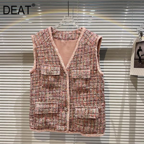 spring summer fashion casual fragrance tweed woven vest + elastic waist shorts two piece suit women sj955 210525, White
spring summer fashion casual fragrance tweed woven vest + elastic waist shorts two piece suit women sj955 210525, White