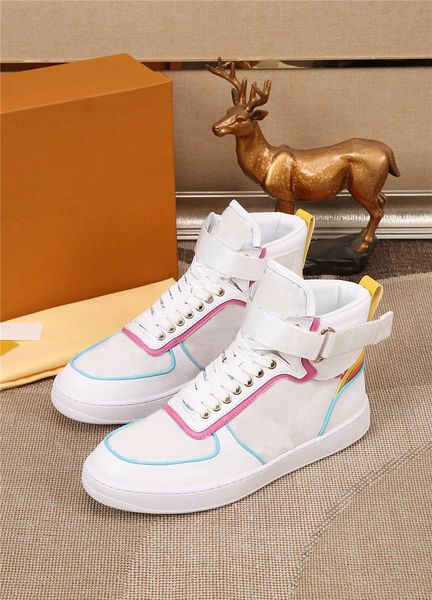 luxury designer rivoli casual shoes high men sneakers formal wear wedding party shoe embossed flat trainers 38 to 45 with box, Black
luxury designer rivoli casual shoes high men sneakers formal wear wedding party shoe embossed flat trainers 38 to 45 with box, Black