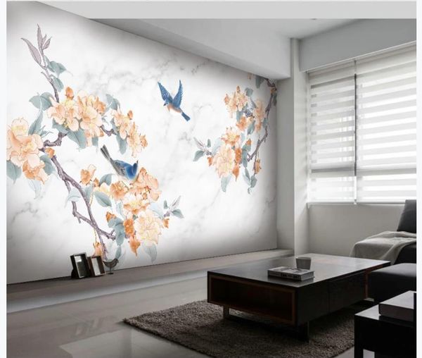wallpapers custom po wallpaper chinese style hand painted begonia flower bird white marble background wall decoration painting
wallpapers custom po wallpaper chinese style hand painted begonia flower bird white marble background wall decoration painting
