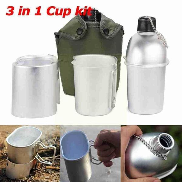 water bottle outdoor camping cookware all-in-one set aluminum alloy box portable lunch picnic kettle equipment hiking n7f2
water bottle outdoor camping cookware all-in-one set aluminum alloy box portable lunch picnic kettle equipment hiking n7f2